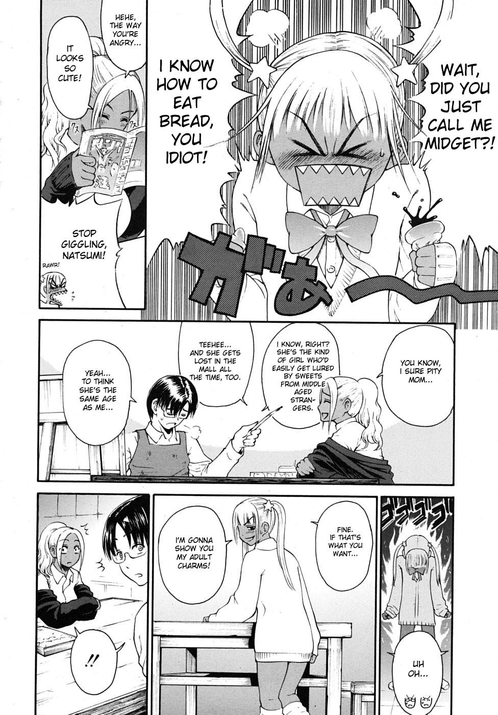 Hentai Manga Comic-Don't Call Me a midget !-Read-2